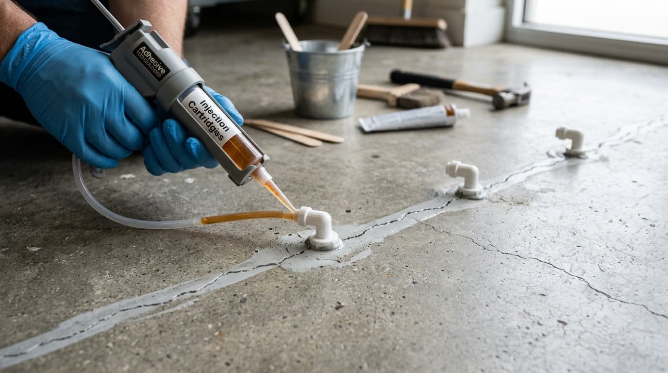 Epoxy vs. Polyurethane Crack Injection in Tampa Bay: Which Concrete Repair Is Right?